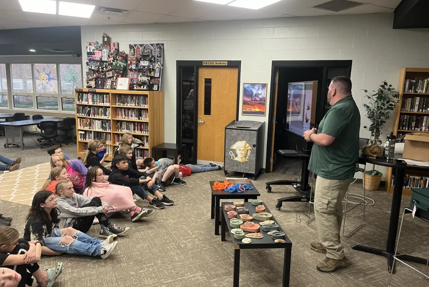 Exploring the Wonders of Wildlife: Benjamin Logan Environmental Science Club Hosts ODNR Biologist
