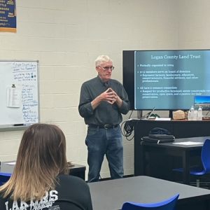 Exploring the Nonprofit Difference: Logan County Land Trust Visits Indian Lake Vocational Agriculture Class