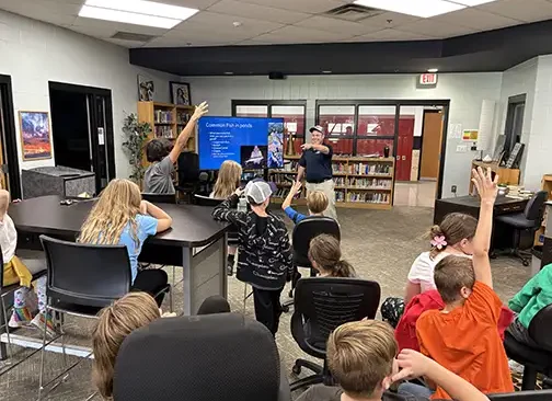 Learning About Lakes and Fish: Benjamin Logan Environmental Science Club Explores Aquatic Ecosystems