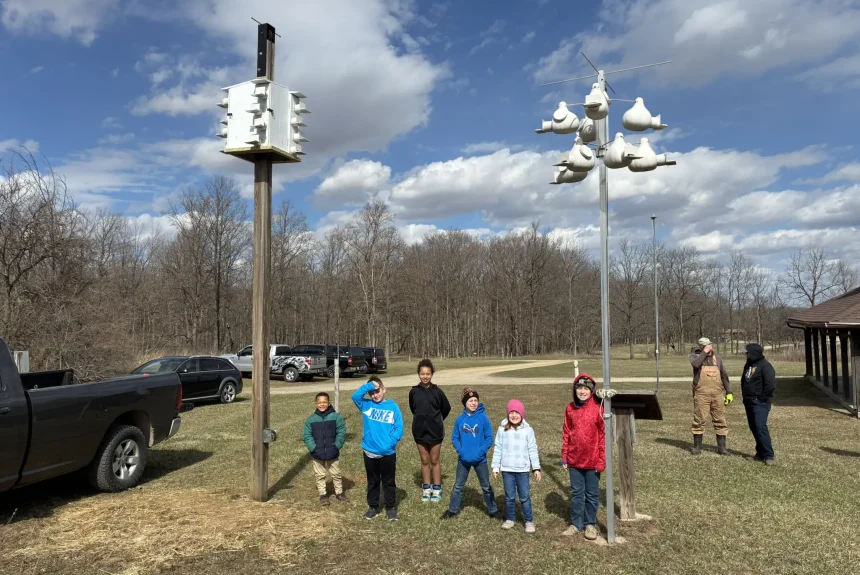 New Purple Martin House Installed at Myeerah Preserve Thanks to Generous Donation
