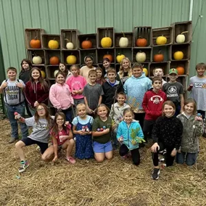 Benjamin Logan Environmental Science Club Enjoys a Day at Jolly Acres Farm