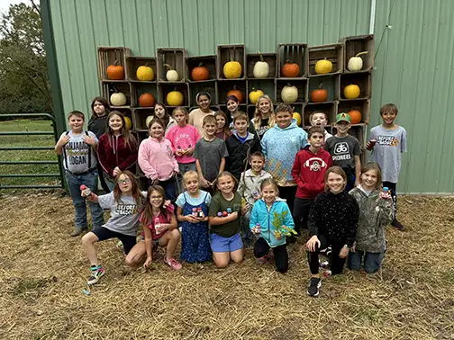Benjamin Logan Environmental Science Club Enjoys a Day at Jolly Acres Farm